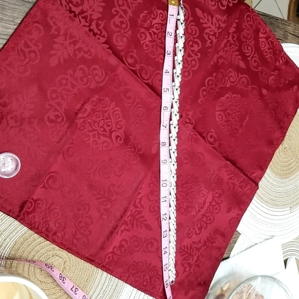 Napier necklace choker,silver tone, signed, 16inch. - Picture 3 of 4